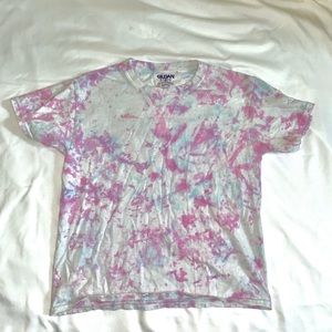 handmade tie dye shirt.